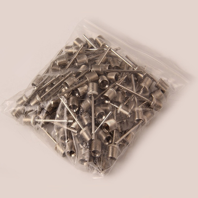 Picture of Inflatable Needle for Football, Basketball, and Other Balls, Stainless Steel Air Needle, One-Piece Molded Side Hole Needle, Valve Needle, Durable Volleyball Needle