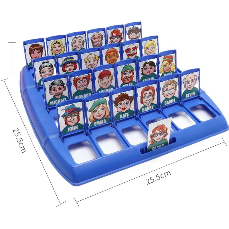 Guess who I am Table Game Guess who the character is Card Chessboard Logic Training Parent-Child Interaction Benefit Intelligence Toys