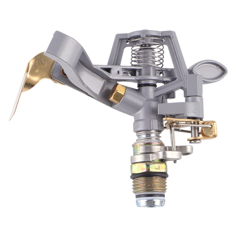360 degree adjustable pulse zinc alloy sprinkler park watering large area sprinkler lawn sprinkler artifact supply