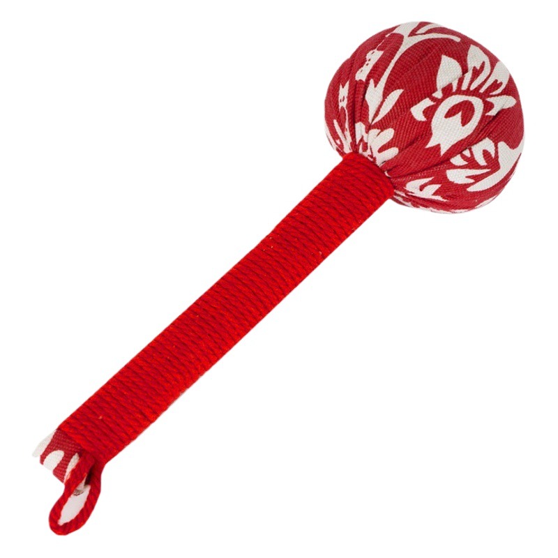 Hand-held wormwood hammer material package semi-finished back cervical vertebra massage health-preserving hammer massage manual acupoint tapping hammer
