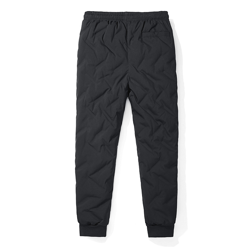Picture of Fall/winter 21 new men's down pants straight tube toe warm threaded foot design windproof warm down pants