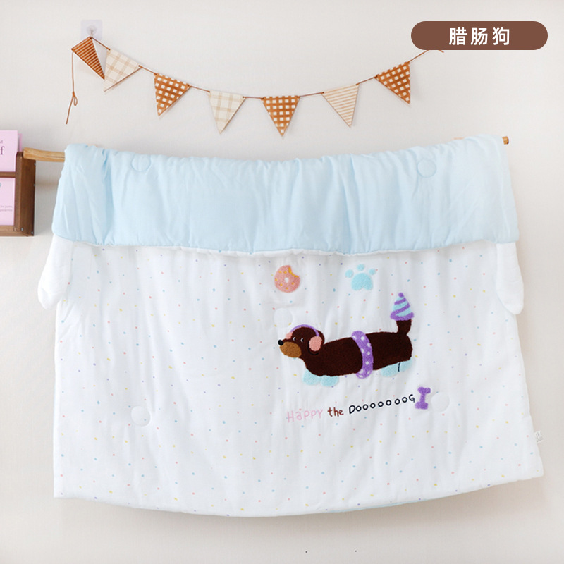 Picture of 2024 Bamboo Fiber Class a Embroidered Long-Staple Cotton Spring and Autumn Quilt Bamboo Cotton Constant Temperature Breathable Cartoon Newborn Cover Blanket for Infants and Children