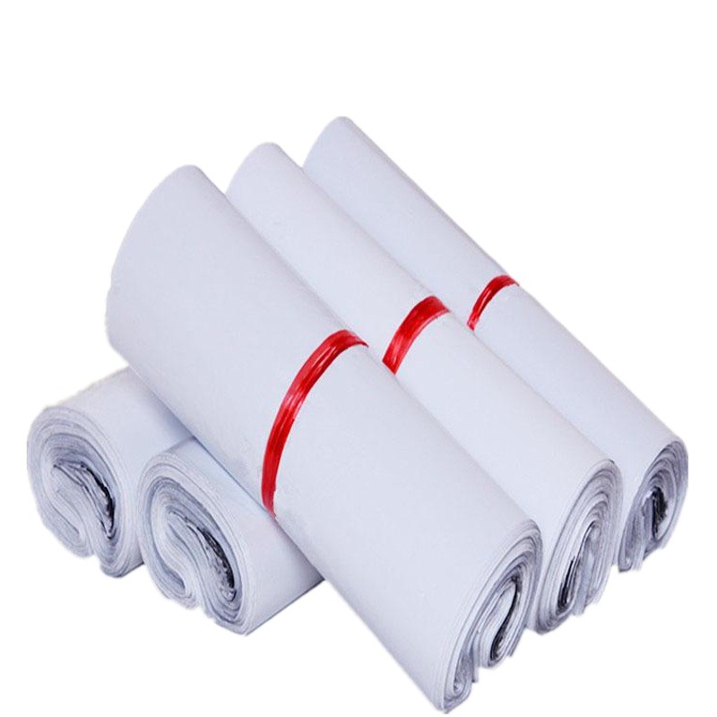 Factory wholesale 60*70 white thick large express bag waterproof express packing bag logistics bags