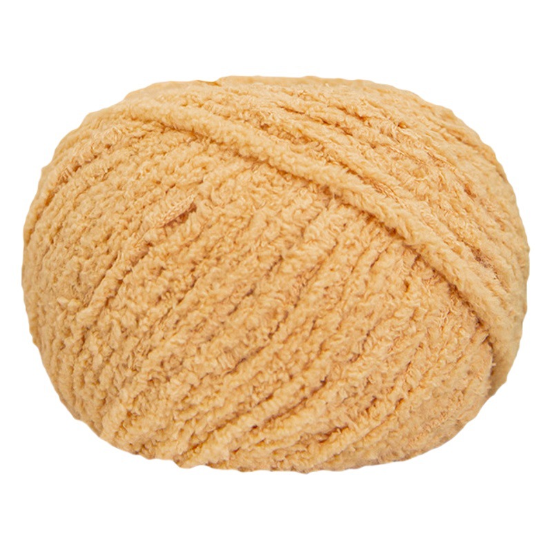 Garter Snowball Cute Wool Group Love Line diy Hand-woven 3 Linters Crochet Doll 50g