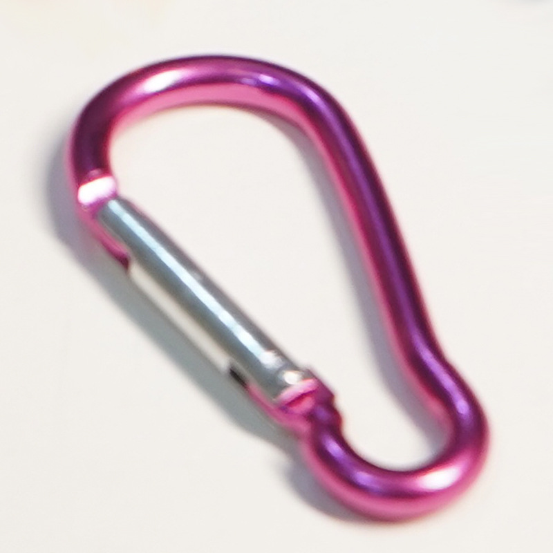 Picture of No.5 gourd buckle aluminum alloy spring mountaineering buckle mountain climbing backpack key chain outdoor quick hanging
