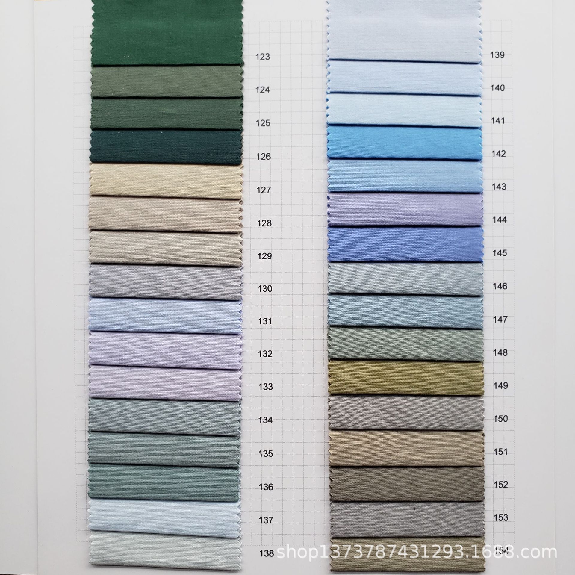 Spot cotton 40 washed skin-friendly plain cloth shirt dress fabric cotton poplin clothing fabric