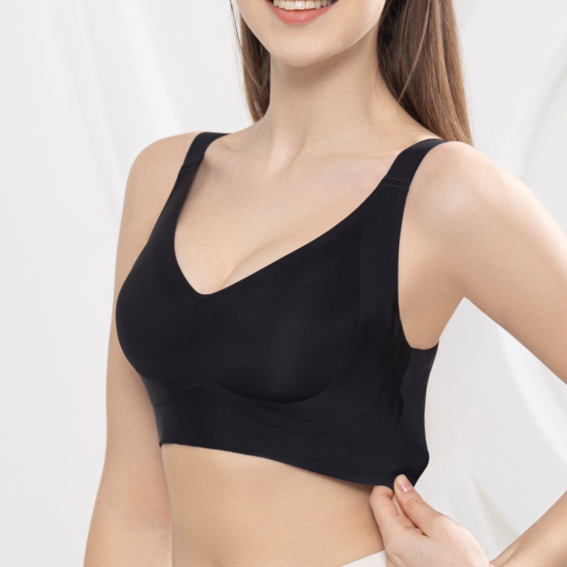 Large Chest Small Chest Underwear Full Cup Thin Summer Rabbit Ears Seamless Slimming Accessory Breast Anti-sagging Bra
