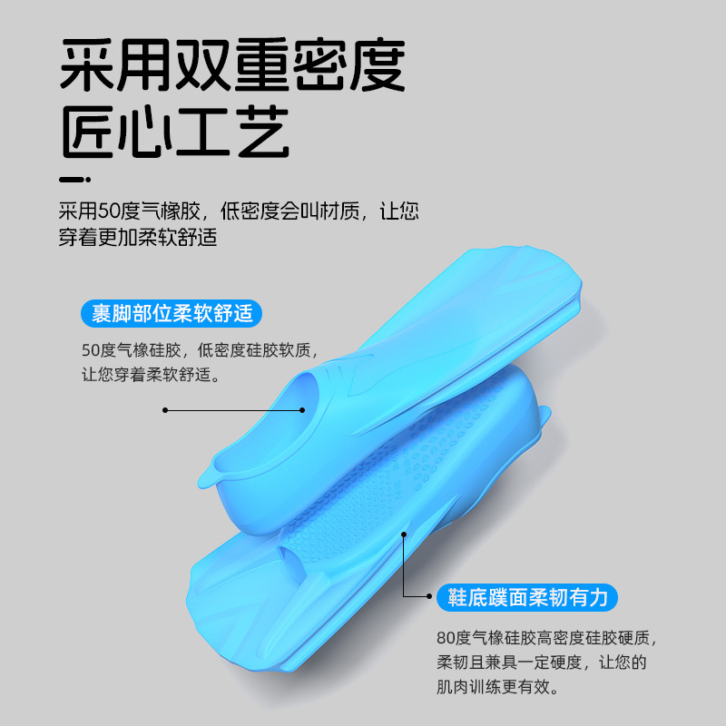 Picture of Snorkeling Three-piece Parent-child suit Full HD Diving Mirror Full Dry Breathing Tube Swimming Flippers Adult Children