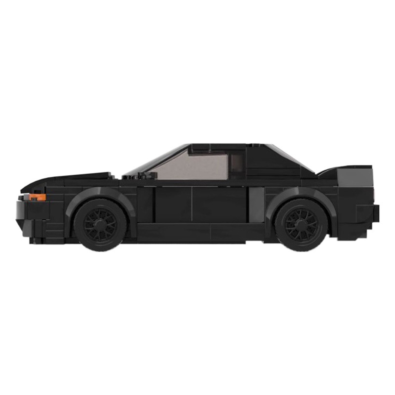 moc building blocks compatible with Lego suit East Asian God of War GTR R32 super sports car racing car speed Series 8 grid car for men