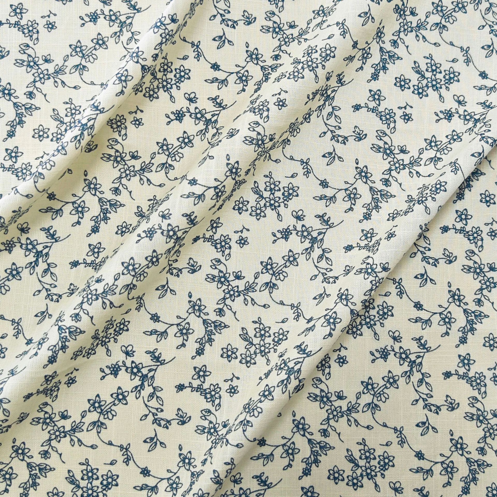 Picture of Cotton Bamboo Jacquard Fabric Floret Japanese and Korean Printed dress Children's Wear Table Cloth Fashion Fabric Home Boutique