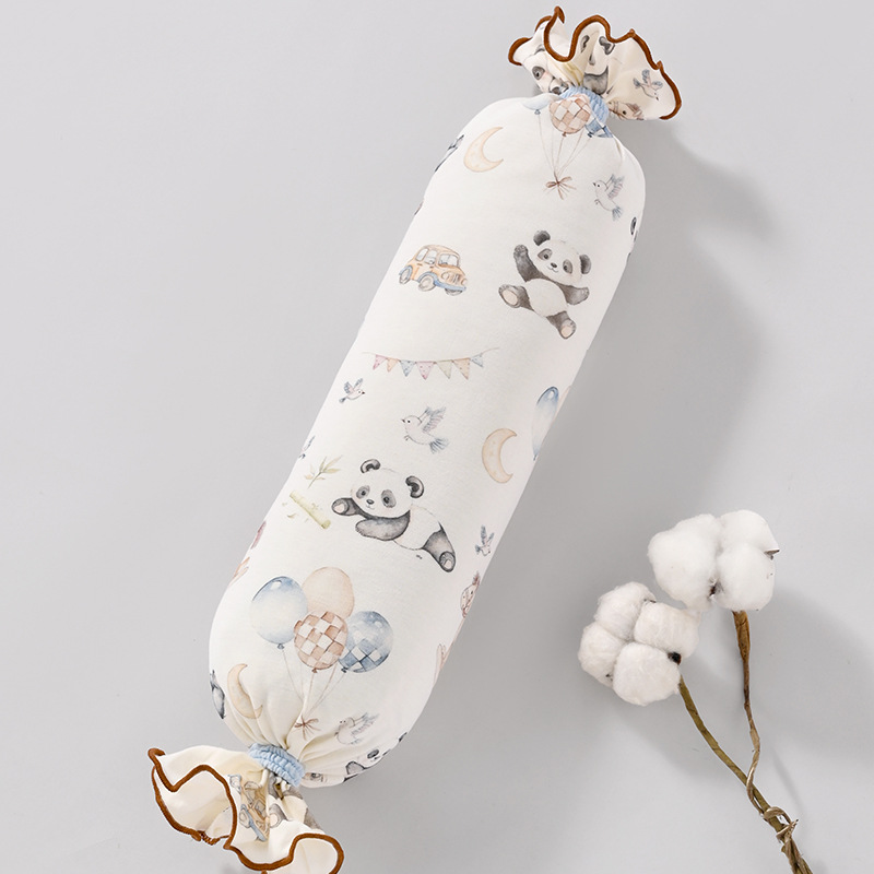 Picture of Baby Soothing Pillow Baby Pillow Side Block Anti-Jump Pillow 0-2 Years Old Newborn Sleeping Pillow Candy Pillow