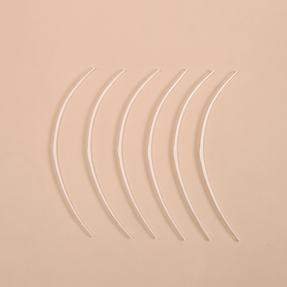 Transparent mask fixed rubber strip plastic soft silk clothing accessories manual mask nose bridge fixed material wholesale