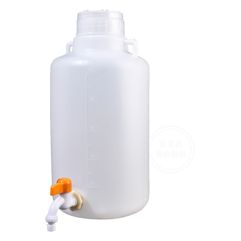 SOURCE manufacturer 10L plastic lower mouth bottle 5L dragon head bottle bucket sub-bottle large mouth bottle thickened