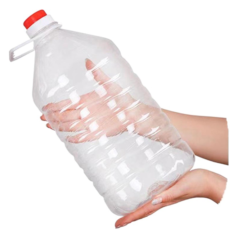 Wholesale 2.5L5L10L20L thickened plastic oil barrel 5kg 10kg 20kg PET salad oil barrel wine barrel oil pot