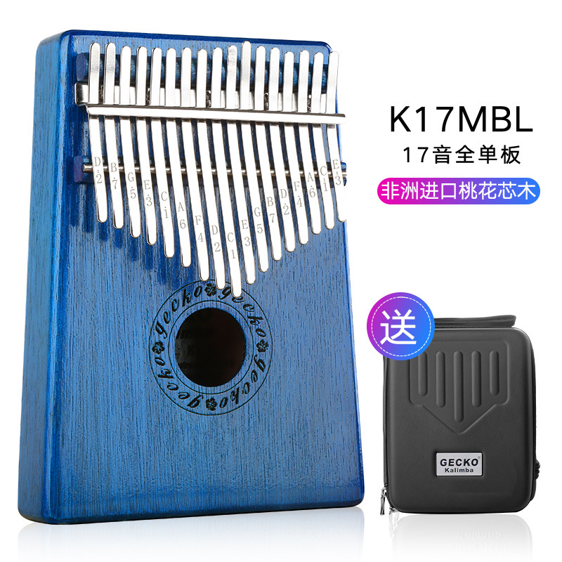 Picture of Gecko Kalemba kalimba Thumb 17 Tone Finger Piano Portable Musical Instrument in stock on Demand