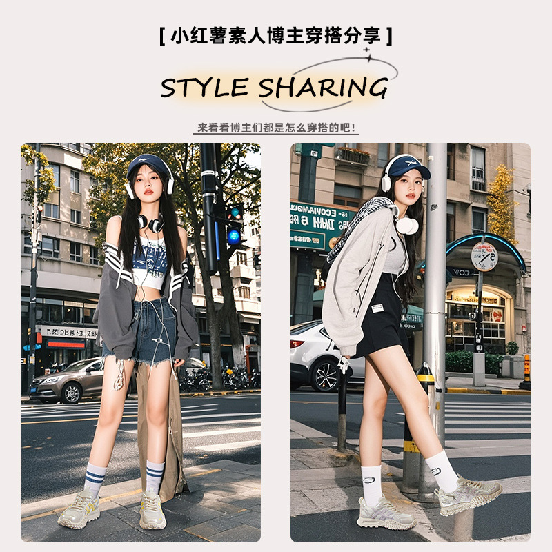 Picture of Genuine Leather Forrest Gump Shoes for Women 2023 Summer New Thick-Soled Mesh Breathable Sports Shoes for Women Casual and Comfortable Dad Shoes for Women