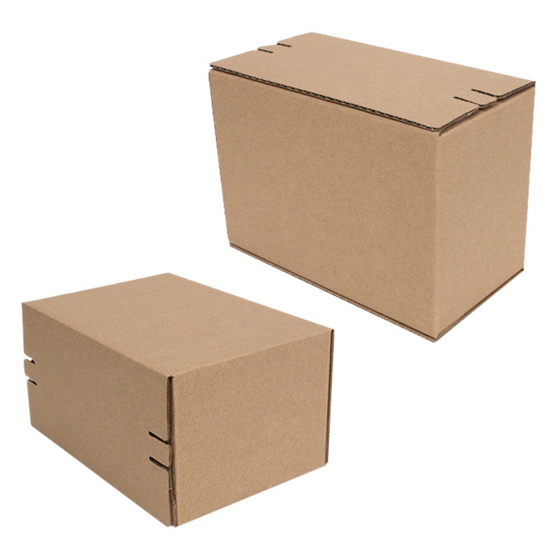 Zipper carton small batch in stock extra hard zipper box easy to tear express tearable strip packing box logistics packaging