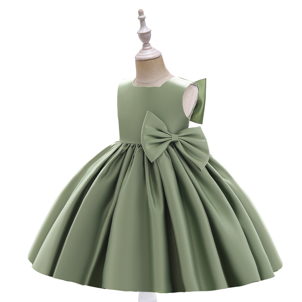 Picture of Children's Princess Dress Baby Childhood Dress Birthday Stylish Host Piano Costume Little Girl Princess Dress
