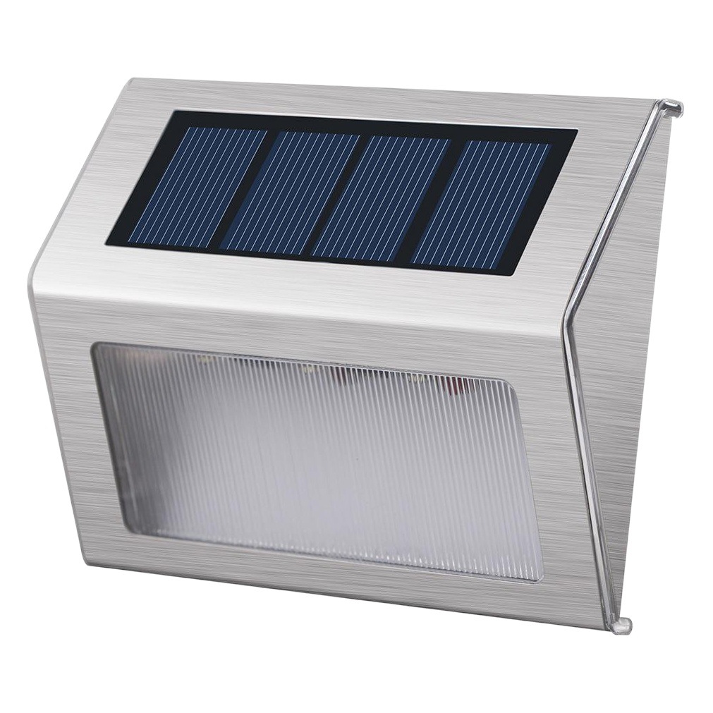 Solar waterproof outdoor stair light LED corner railing floor light home courtyard aisle step wall light