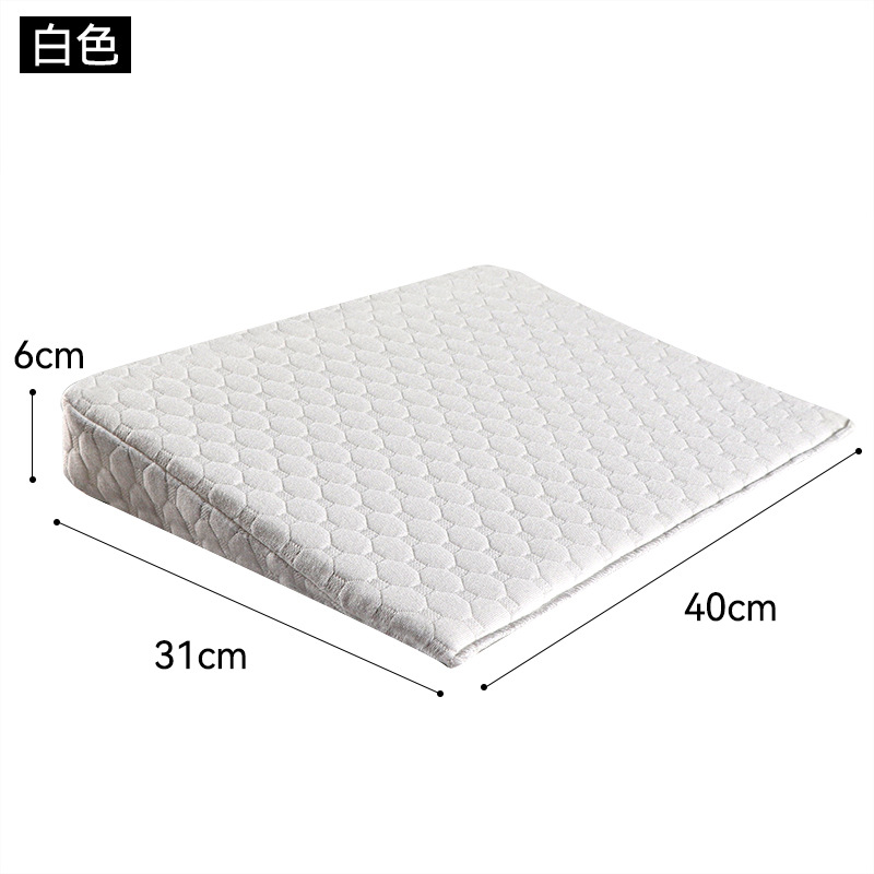 Picture of Anti-spitting Baby Pillow Relieving Spitting Slope Pillow Memory Cotton Neonatal Pillow Anti-overflow Milk Choking Cross-border Triangle Pillow
