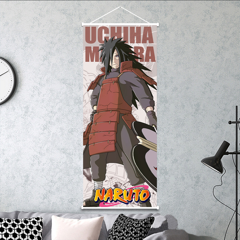 Picture of HY hanging painting cartoon character peach skin velvet scroll cloth painting secondary yuan student gift Wall decorative painting