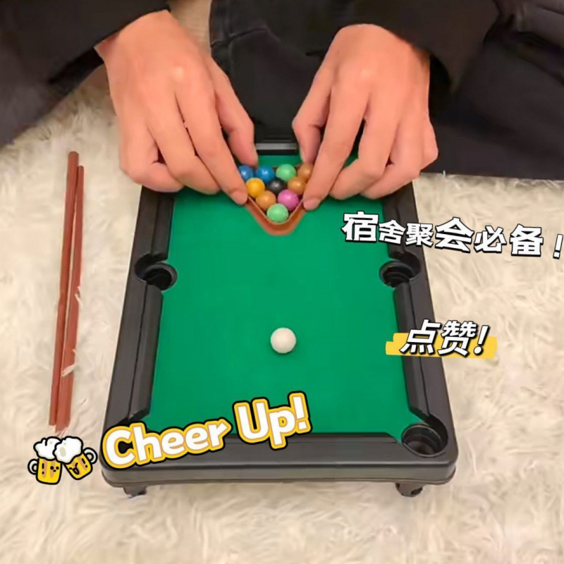 Kids Mini Large Billiards Billiards Home Parent Child Small Billiards Table Family Toys Indoor Boys