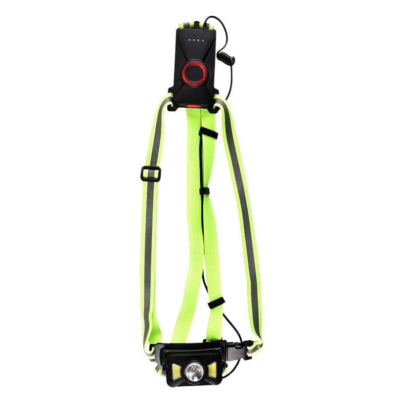 Cross-border new Type-c rechargeable running light, chest light, outdoor mountaineering night running light, running light, warning light