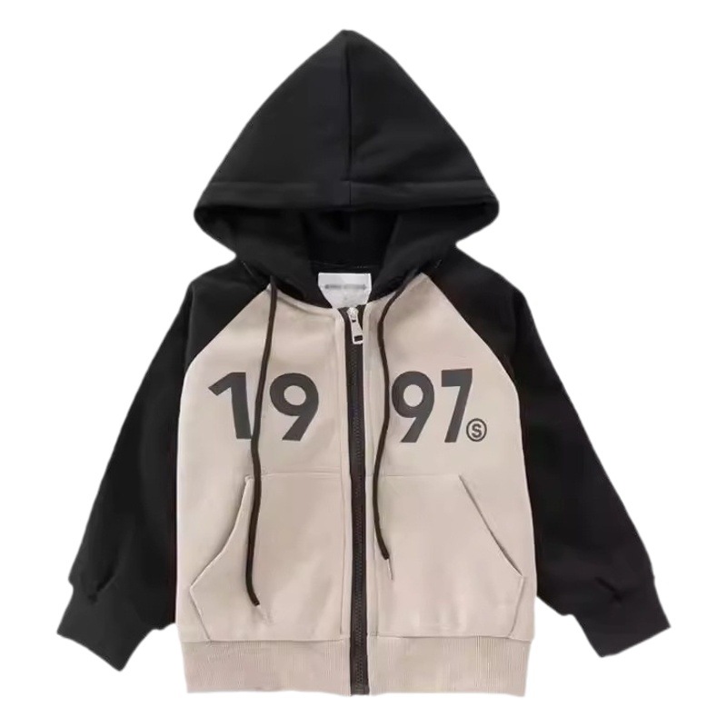 Girls' coat 2024 new spring and autumn fashionable fashionable sports Autumn Sweater for children