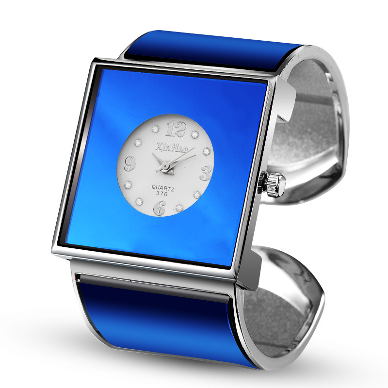 2023 ladies square opening bracelet watch AliExpress wish watch wholesale a generation of cross-border e-commerce