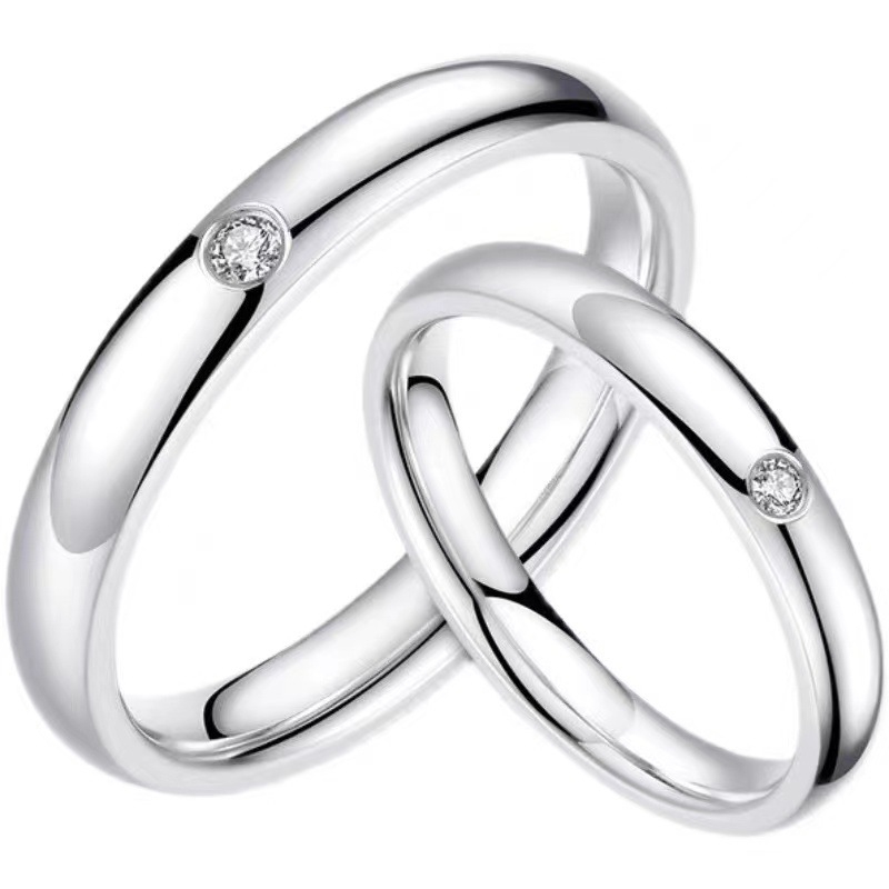 Picture of The new Thai silver to keep the end of the old ring simple ring ring ring ring couple live supply to send male girlfriend