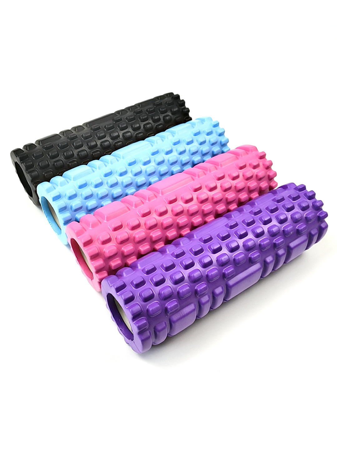 26cm mini foam roller eva hollow yoga column muscle relaxation massager roller fitness mace