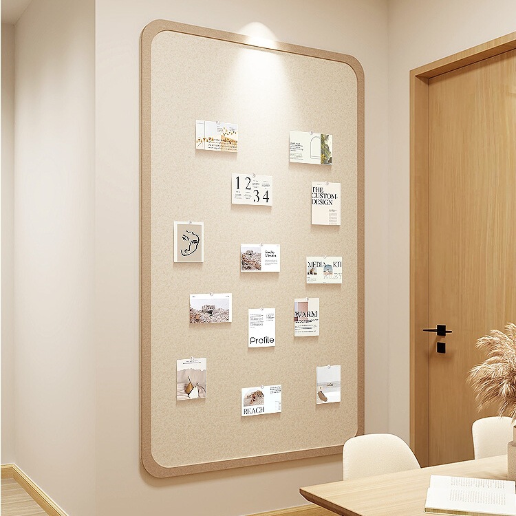 Photo Wall Background Board Display Board Decorative Wall Felt Board Message Board Creative Display Wall Cork Board Felt Wall Sticker