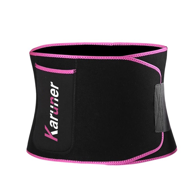 Shake Tone Same Yoga Belt Sports Breathable Sweat Waist Protection Silver Ion Belt Lightweight Pocket Fitness Waist Protection