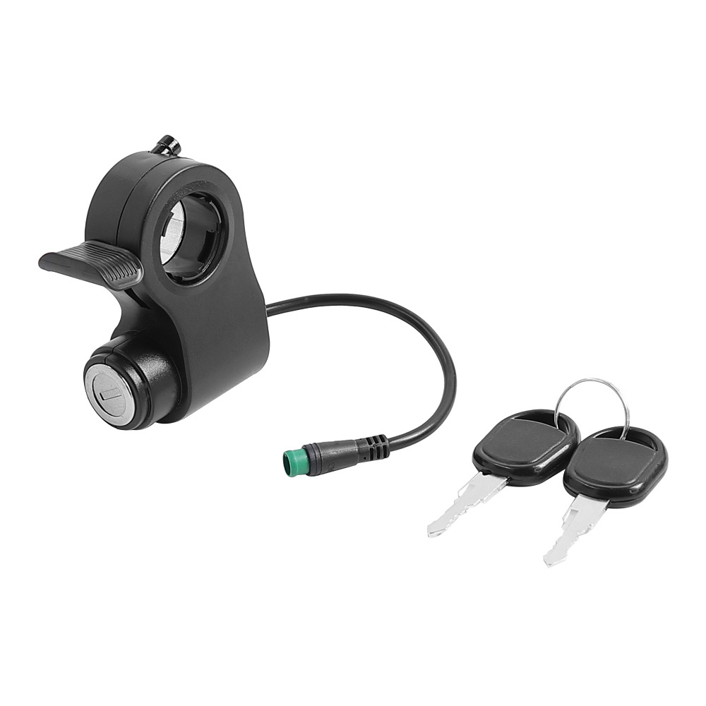 Suitable for Kukirin G2 Pro/G2 Max Scooter Start Switch Acceleration Throttle with Key Electric Door Lock