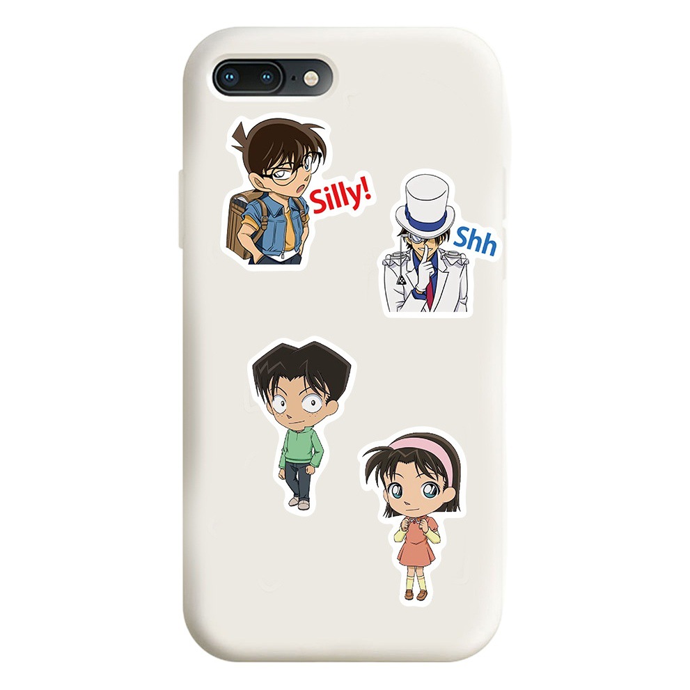 Picture of 50 classic cartoon Detective Conan new stickers decorative gift Journal waterproof Cup Computer mobile phone stickers