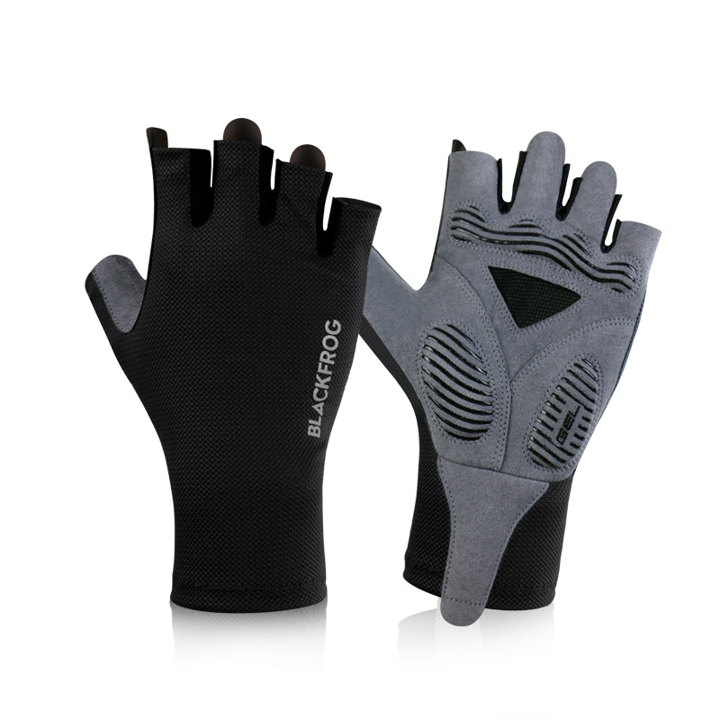 Picture of BLACKFROG Half Finger Cycling Gloves Shock Absorption Breathable Summer Outdoor Sports Mountain Bike Cycling Gloves