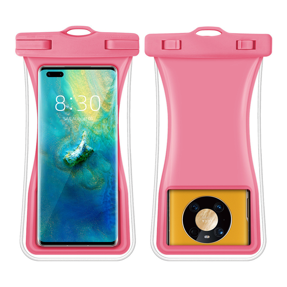 Picture of Small waist mobile phone waterproof bag touch screen diving drift bag hot spring transparent airbag mobile phone waterproof bag wholesale