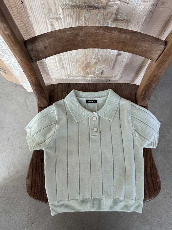 Picture of Ins Korean Style 2025 Spring and Summer Baby Children's Baby Ice Silk Knitted Sweater Thin Summer Top Pants suit