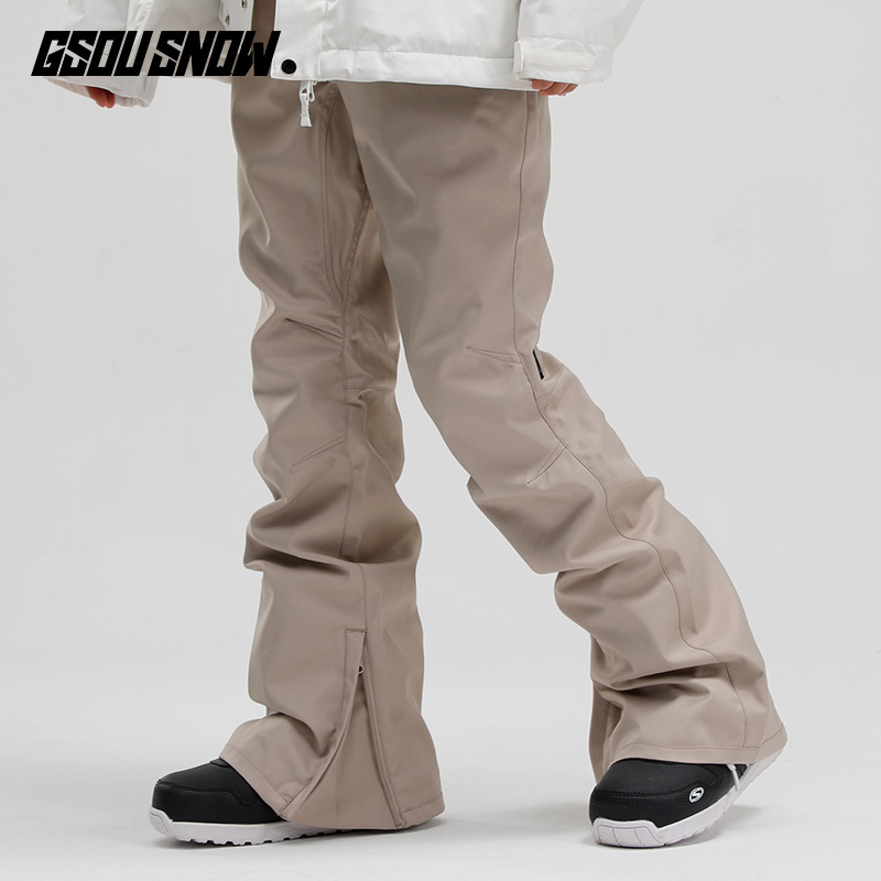 Picture of Gsousnow Ski Pants for Women, Single Board and Double Board Thin Version, Warm and Waterproof Snow Suit, Snow Pants, Snow Country Equipment, Snow Pants for Men