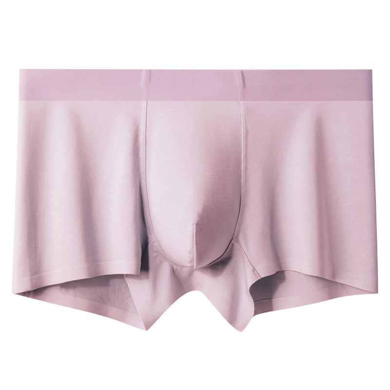 Picture of 60 Count Modal Men's Underwear Men's Mulberry Silk Inner 7A Antibacterial Seamless Breathable Boys Boxer Shorts