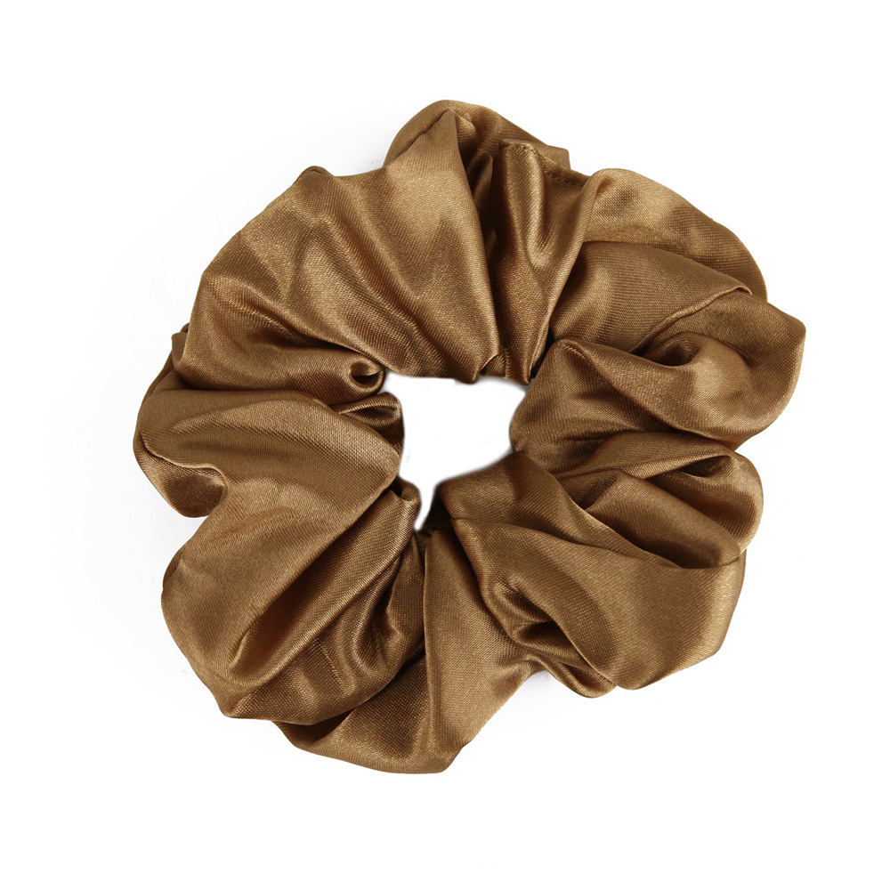 Picture of Cross-border large intestine ring hair ring South Korea knot east ins solid color net red hair rope simple hair accessories factory wholesale