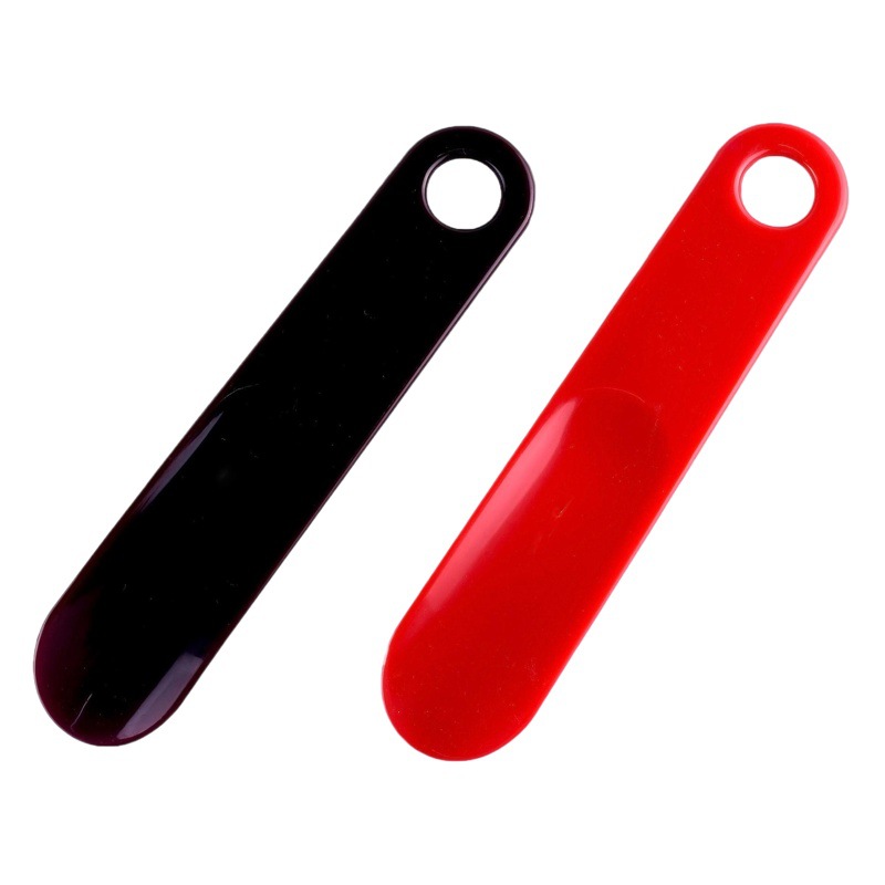 Supply environmentally friendly plastic shoehorn children adult universal small shoehorn shoe drawer welcome to sample goods