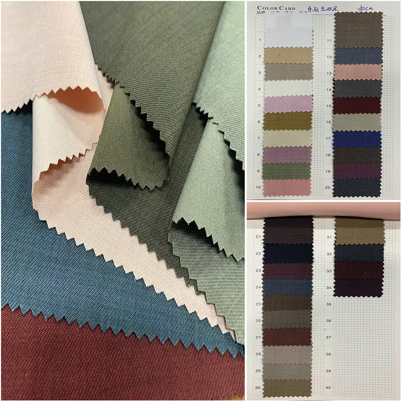 Le Lisi Double-layer Twill Fabric Le Lisi Double-sided Twill Fabric Le Lisi Suit Fashion Shirt Pants