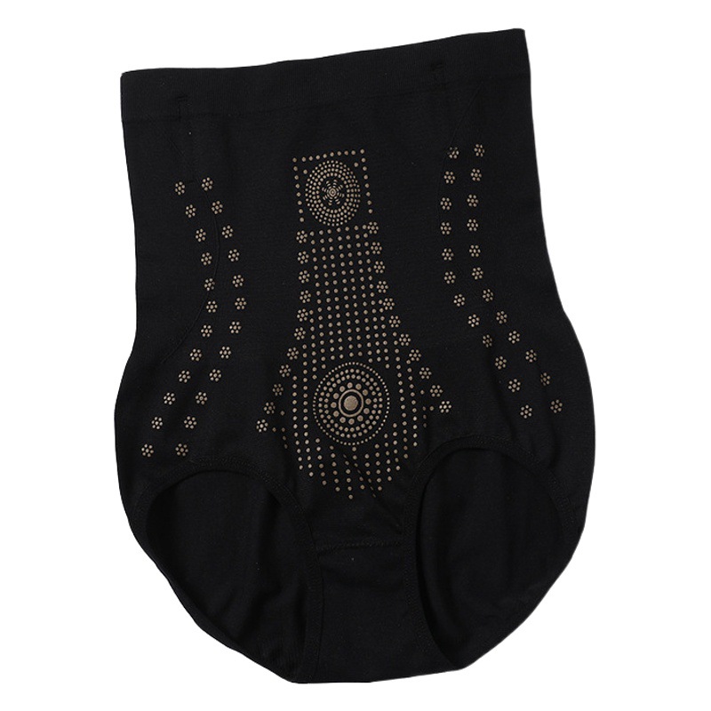 Cross-border Wholesale High Waist Abdominal Panties Women's Cotton Inner Waist Lifting Hip Lifting Small Belly Stomach Shaping Pants