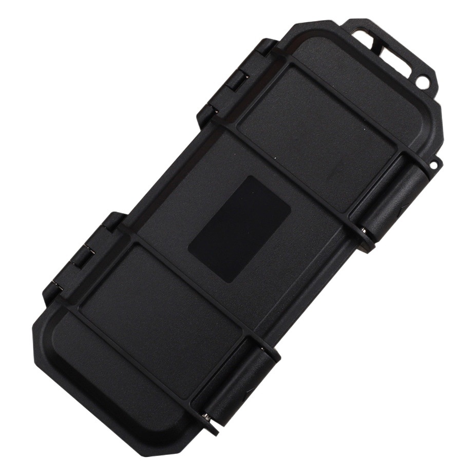 Hardware tools tactical waterproof drop-resistant storage box EDC portable plastic shockproof pressure earphone data cable tool box
