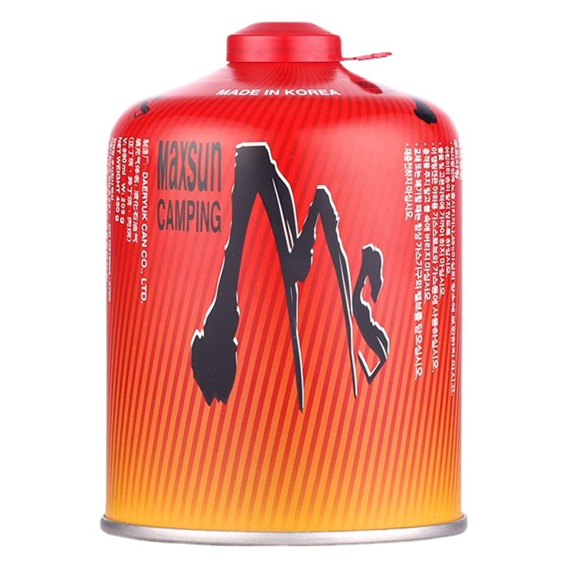 Maoxiang mountain outdoor portable explosion-proof flat gas tank portable Alpine high altitude picnic camping stove flat gas tank
