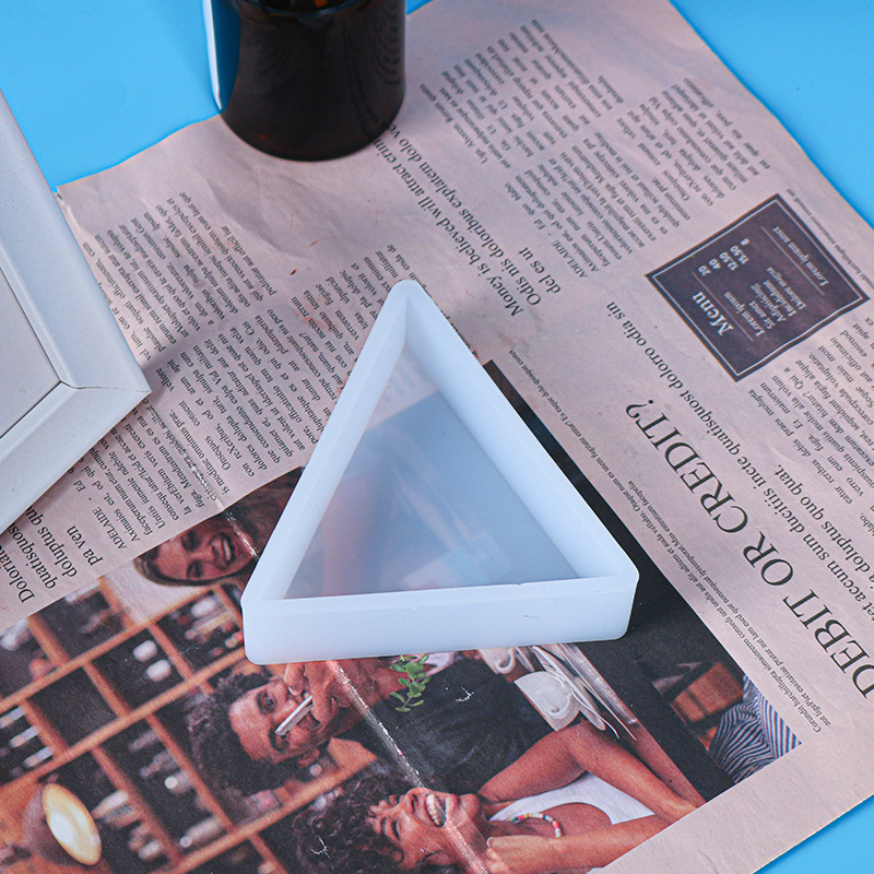 Picture of Triumphant diy geometric shape candle aromatherapy silicone mold making creative soy wax INS home decoration