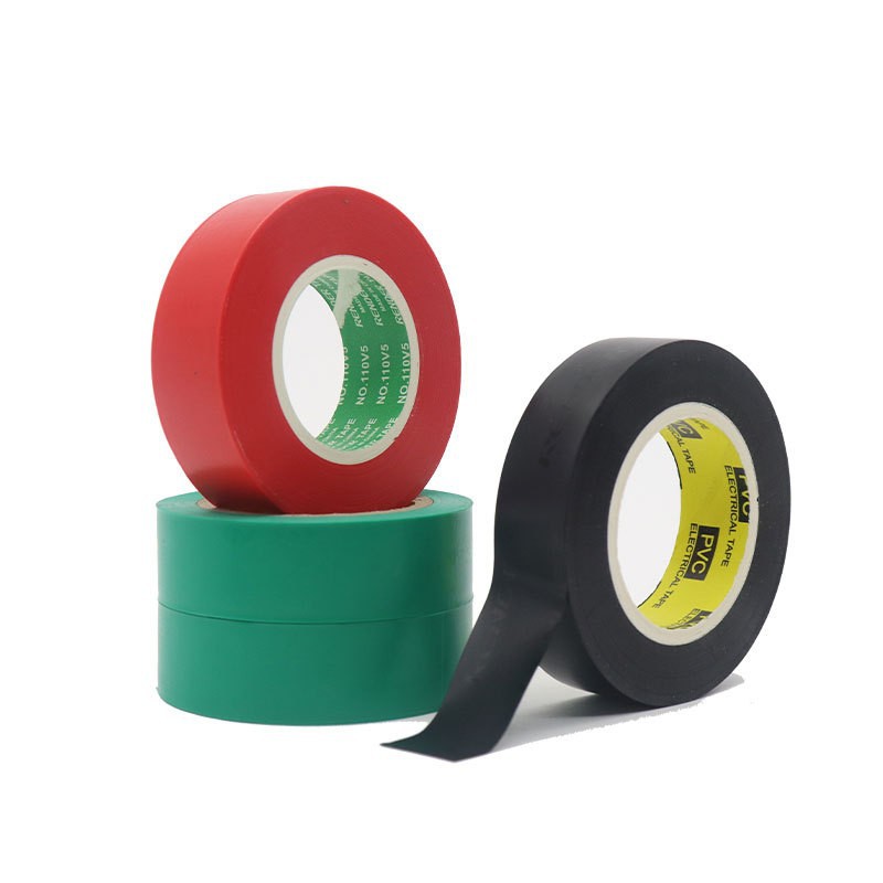 Picture of Electrical insulation PVC tape safety wear-resistant high temperature waterproof electrical environmental protection flame retardant cable winding multicolor tape