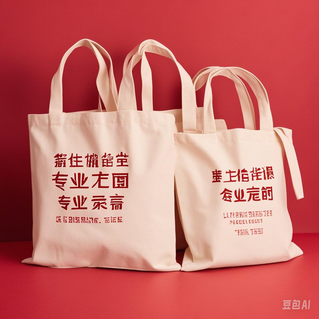 Creative Tote Bag Thickened Canvas Bag Shoulder Cotton Bag Environmental Protection Tote Bag Large Capacity Shopping Advertising Business Bag
