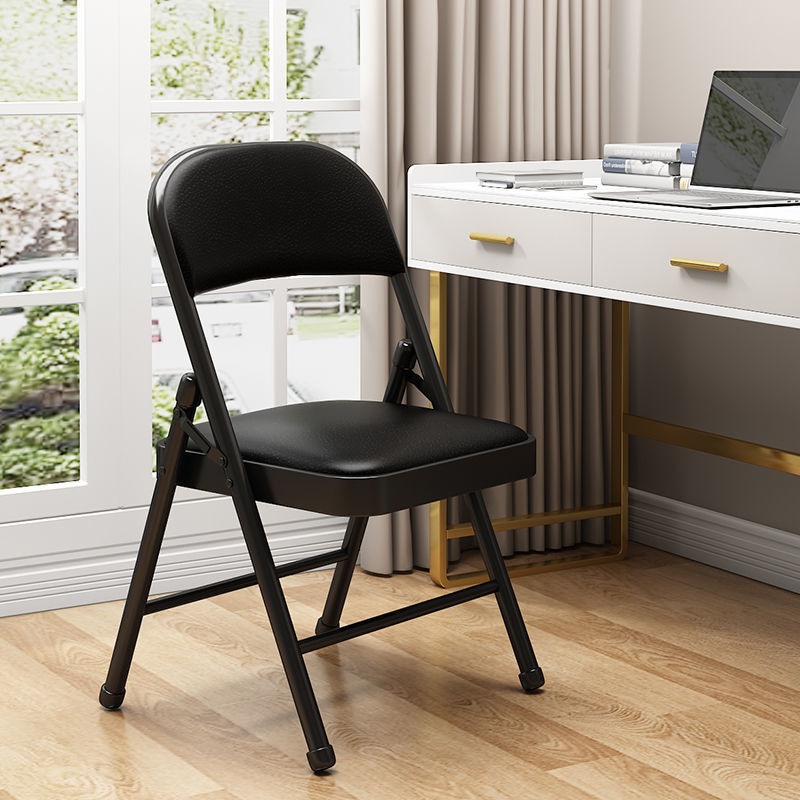 Household Folding Chair Simple Stool Back Chair Portable Office Chair Conference Chair Electric